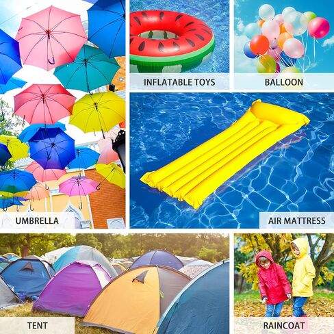 GWHOLE 20 Pack of Repair Patches Kit for Inflatable Pools, Inflatable Toys, Air Beds in Saudi Arabia