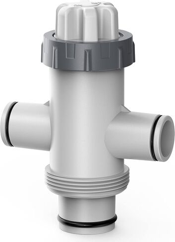 SUMMERBUDDY Split Swimming Pool Hose Plunger Valve, 2 in 1 Hose Plunger Valve Swimming Pool Part for Filter Circulation System in Saudi Arabia