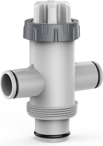 SUMMERBUDDY Split Swimming Pool Hose Plunger Valve, 2 in 1 Hose Plunger Valve Swimming Pool Part for Filter Circulation System in Saudi Arabia