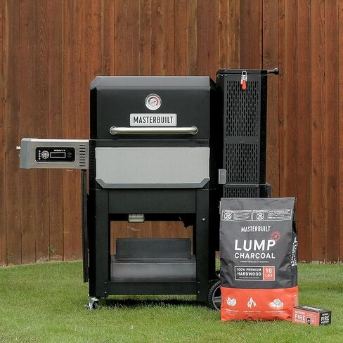 Masterbuilt MB20091621 Lump Charcoal 16 Pound, Black in Kuwait