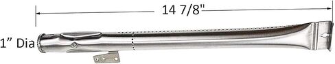 Replace parts Porcelain Steel Heat Plate, Replacement for Grill Master 720-0697, 720-0737, Nexgrill 720-0830H, 720-0783E Gas Grill Models (Porcelain Steel -3pcs) in Saudi Arabia