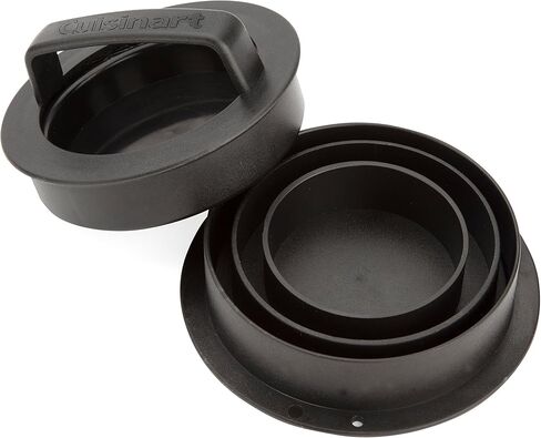 Cuisinart CSBP-100 3 في 1 آلة ضغط البرجر المحشوة، أسود in Kuwait