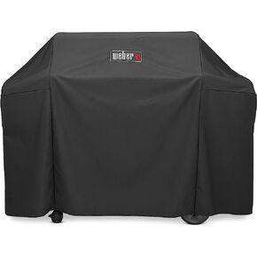 Weber Genesis II 300 Series Premium Grill Cover, Heavy Duty and Waterproof, Fits Grill Widths Up To 59 Inches