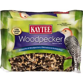 Kaytee Wild Bird Woodpecker Seed Cake, 1.85 Pound, 6 Pack