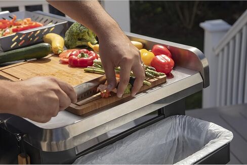 طاولة تحضير الشواية المصنوعة من الفولاذ المقاوم للصدأ للاستخدام الخارجي من Cuisinart CPT-194 in Kuwait
