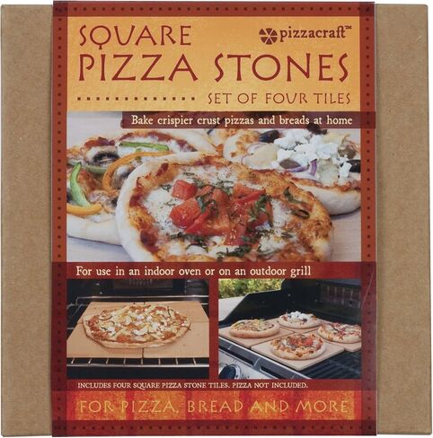 15" Square ThermaBond Baking/Pizza Stone - For Oven or Grill - PC9897 in Saudi Arabia