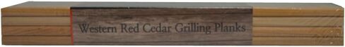 Cedar BBQ Premium Cedar Grilling Planks - 4 Piece Set - 5" x 15" - Western Red Cedar - Perfect Smoky Cedar Flavor in Saudi Arabia