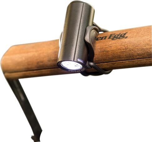 Night Light for Big Green Egg (Black) - A Rechargeable, Rotatable, Bright LED Light That Wraps Around The BGE Handle and Illuminates Everything You are Cooking in Saudi Arabia