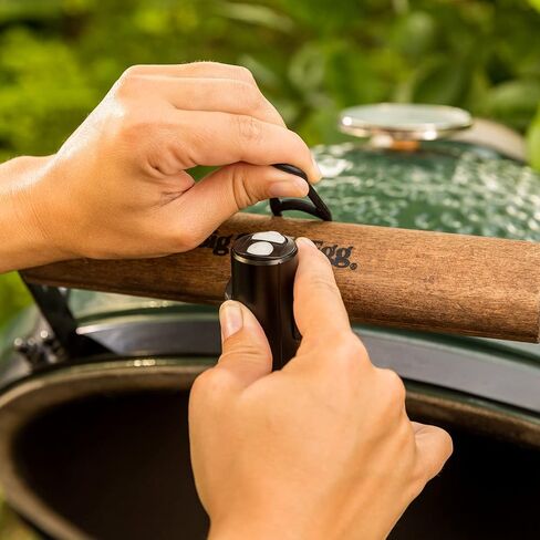 Night Light for Big Green Egg (Black) - A Rechargeable, Rotatable, Bright LED Light That Wraps Around The BGE Handle and Illuminates Everything You are Cooking in Saudi Arabia