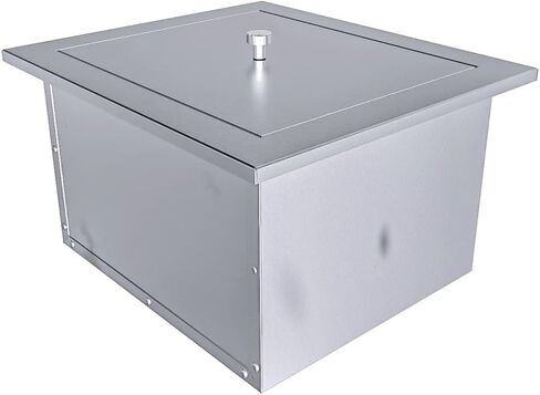 SUNSTONE TEX-15IC Texan Series 15 Inch Ice Bin, Stainless stell in Saudi Arabia