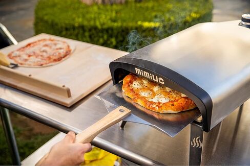 Gas Pizza Oven Outdoor - Portable Propane Pizza Ovens for Outside - Professional Pizza Stove with 13 inch Pizza Stone, Ideal for Any Outdoor Kitchen in Saudi Arabia