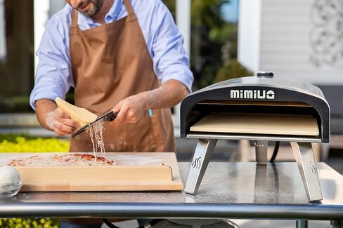 Gas Pizza Oven Outdoor - Portable Propane Pizza Ovens for Outside - Professional Pizza Stove with 13 inch Pizza Stone, Ideal for Any Outdoor Kitchen in Saudi Arabia