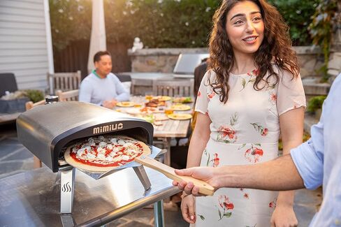 Gas Pizza Oven Outdoor - Portable Propane Pizza Ovens for Outside - Professional Pizza Stove with 13 inch Pizza Stone, Ideal for Any Outdoor Kitchen in Saudi Arabia