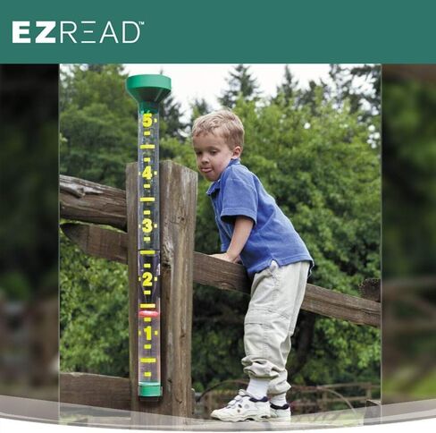 منتجات الرياح المستهلكة 820-0015 مقياس المطر EZRead الكبير من EZRead ، 26 بوصة in Kuwait