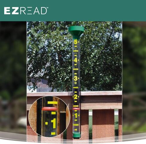 منتجات الرياح المستهلكة 820-0015 مقياس المطر EZRead الكبير من EZRead ، 26 بوصة in Kuwait