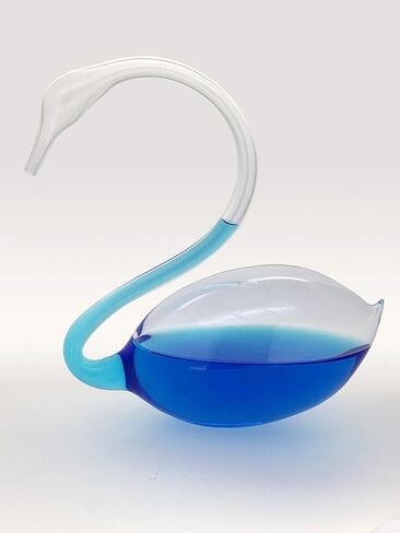 Glassic Gifts® Swan Shaped Glass Barometer in Saudi Arabia