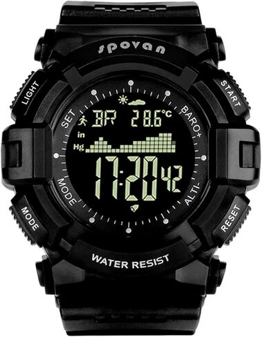 CakCity Military Watches for Men Waterproof Altimeter Tactical Army Outdoor Watches with Barometer Pedometer Thermometer in Saudi Arabia