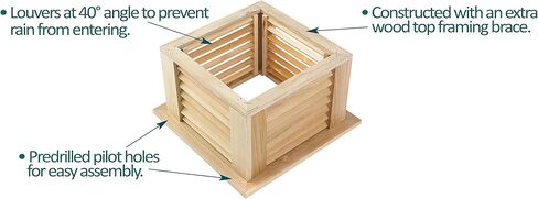 جود دايركشنز قبة خشبية من كينت مقاس 14 انش × 18 انش in Kuwait
