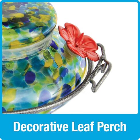 Nature's Way Bird Products Hand Blown Glass Hummingbird Feeder Bundle in Saudi Arabia