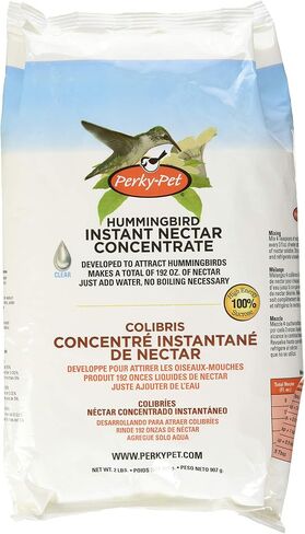 Perky-Pet 244CLSF 2-Pound Bag of Instant Clear Concentrate Hummingbird Nectar, Package may vary in Kuwait