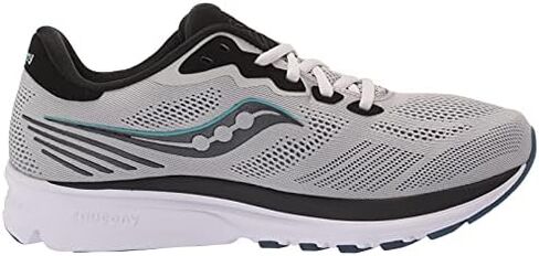 حذاء الركض الرجالي Saucony Ride 14, رمادي داكن/ أسود, 46 EU Narrow in Kuwait