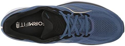حذاء الركض الرجالي Saucony Ride 14, رمادي داكن/ أسود, 46 EU Narrow in Kuwait