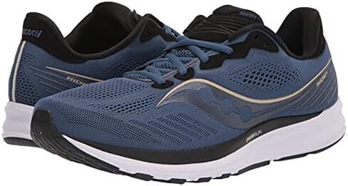 حذاء الركض الرجالي Saucony Ride 14, رمادي داكن/ أسود, 46 EU Narrow in Kuwait
