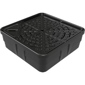 Aquascape AquaBasin 30 Fountain and Water Feature Basin for Landscape and Garden | 78223, Black