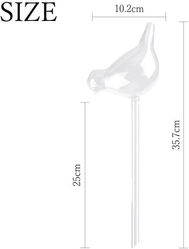 Esschert Design WH11 Bird Plant Waterer, Glass in Saudi Arabia