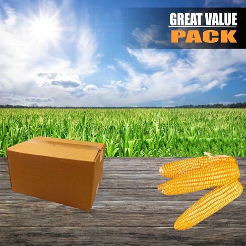 ذرة الأذن للحيوانات من أولد بوترز - محصول 2022 - ذرة ممتازة منتقاة يدويًا نمت في الولايات المتحدة الأمريكية لتغذية حيوانات الفناء الخلفي، رائعة للسناجب والغزلان والأرانب والحياة البرية الأخرى، عدد 24-30 in Kuwait