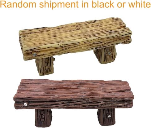 مجموعة طاولات وكراسي مصغرة من تراسفيت مكونة من 6 قطع، مجموعة زخارف مقاعد أثاث الحديقة الجنية لإكسسوارات بيت الدمى، ديكور المناظر الطبيعية الصغيرة للمنزل (النمط ب) in Kuwait