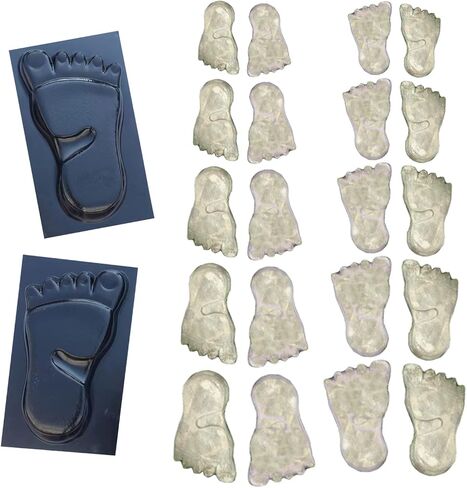 VanSmaGo 2 Packs 16.9 x 16.9 x 1.6 inch Walk Maker, Path Mate Stone Moldings Paving Pavement Concrete Molds Stepping Stone Paver Walk Way Cement Mold for Patio, Lawn & Garden in Saudi Arabia