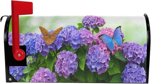 ALAZA Summer Time with Beach Magnetic Mailbox Cover MailWraps Garden Yard Home Decor for Outside Standard Size-18"x 20.8" in Kuwait