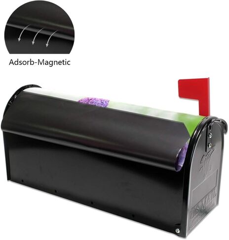 ALAZA Summer Time with Beach Magnetic Mailbox Cover MailWraps Garden Yard Home Decor for Outside Standard Size-18"x 20.8" in Kuwait
