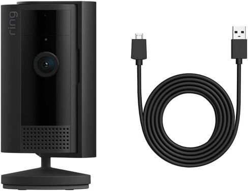 Ring Indoor Cam (newest model) — Home or business security in 1080p HD video, White in Saudi Arabia