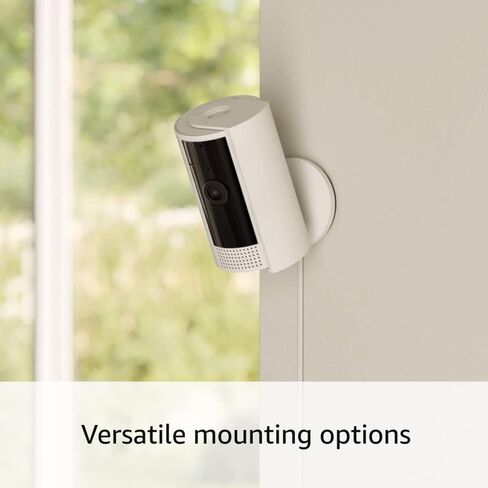 Ring Indoor Cam (newest model) — Home or business security in 1080p HD video, White in Saudi Arabia