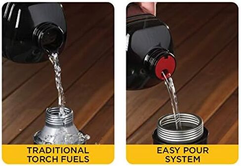 Tiki Brand Easy Pour Tiki Torch Fuel for Outdoors, Citronella Scented - 128 oz, 1216151 in Kuwait