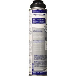 Aquascape PRO Professional Black Foam Sealant for Pond and Waterfall, Installation Tools, 24-Ounces |30096, 24-Ounce