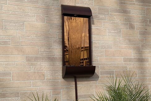 Kenroy Home 51055ORB Vale Indoor/Outdoor Wall Fountain with Bronze Finish, Rustic Style, 33" Height, 14" Width, 5" Depth in Saudi Arabia