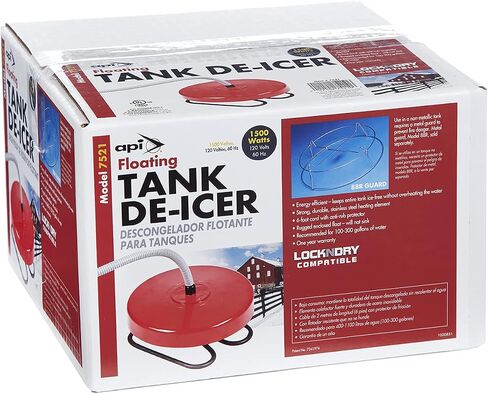 Stock Tank Deiser - API - مزيل الجليد العائم، 1500 وات (رقم الصنف 7521) in Saudi Arabia