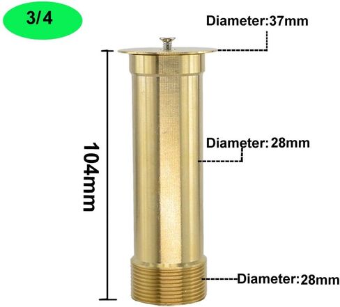 Fountain Nozzle Heads, Water Bells Type Water Pond Fountain Spray Head for Garden or Park Pond & Fountain Pool FP-S811 (1 1/2 Inch - DN40) in Saudi Arabia