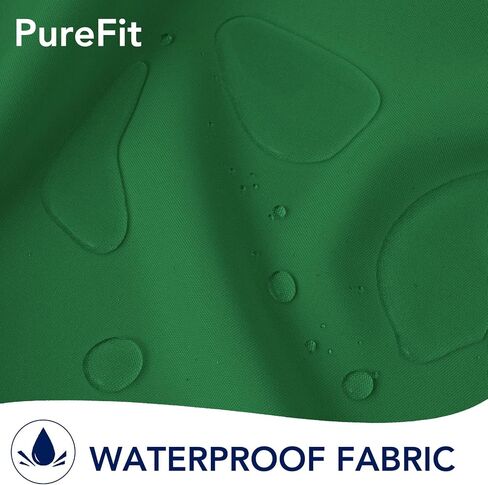 ستائر PureFit الخارجية للفناء العلوي اللاصق القابل للفصل، مقاومة للماء/العوامل الجوية، ستائر خارجية مقاومة للأشعة فوق البنفسجية والبهتان لشرفة المراقبة، والشرفة، والعريشة، وستارة الخصوصية، مقاس 54 × 84 بوصة، لوحتان، بيج in Kuwait