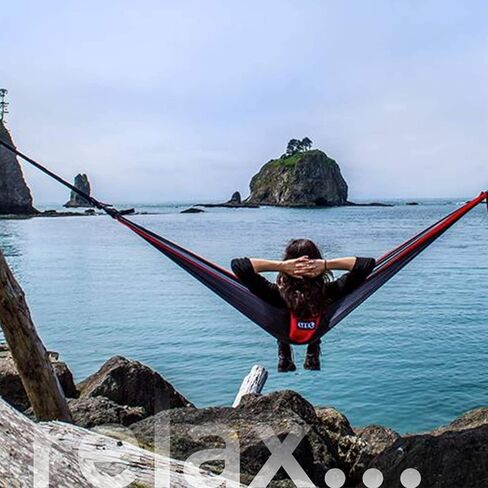 ENO Atlas Suspension System - Tree Strap for Hammock - Accessories for Camping, Hiking, and Backpacking - Black/Royal in Kuwait