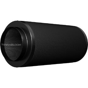 TerraBloom Carbon Filter 8" x 24", 46mm Thick Charcoal Bed, Airflow up to 750 CFM. Premium Carbon Air Filtration From Odors, VOCs, Chemical Smells for Grow Tents, Homes, Commercial Applications in Kuwait