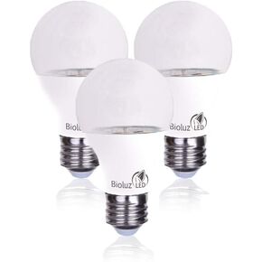 مصابيح الإضاءة LED ذات الطيف الكامل للنمو للنباتات الداخلية A19 LED، 3 عبوات