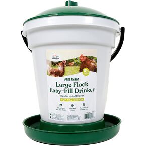 Harris Farms 1000266 Not Available Poultry Drinker, 3.5 gallon, Green in Saudi Arabia