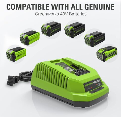Greenworks 40V Lithium-Ion Battery Charger (Genuine Greenworks Charger) in Kuwait