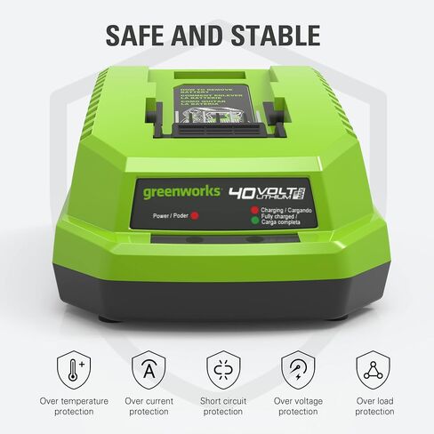 Greenworks 40V Lithium-Ion Battery Charger (Genuine Greenworks Charger) in Kuwait