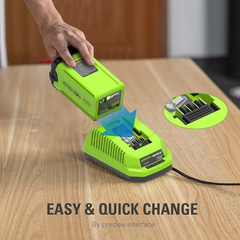 Greenworks 40V Lithium-Ion Battery Charger (Genuine Greenworks Charger) in Kuwait