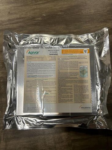 Mann Lake Apivar Strips, Mite Strips, Beetle Traps, Vacuumed Sealed, Beekeeping Essentials, Easy-to-Use, Safe & Effective, 12 Pack in Saudi Arabia